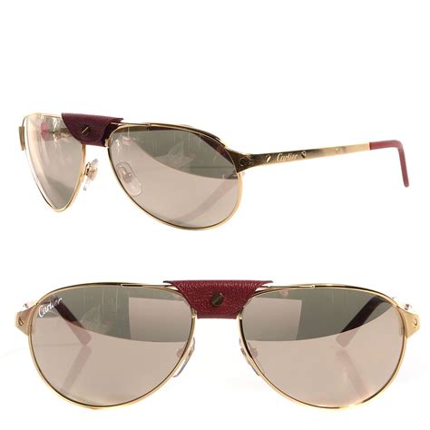 cartier santos-dumont sunglasses|cartier santos dumont sunglasses price.